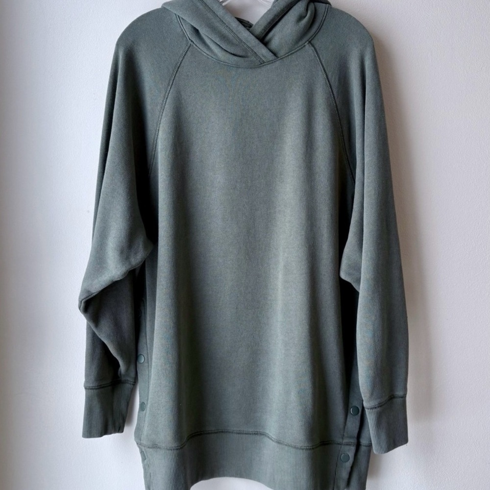 Green Hooded Sweatshirt